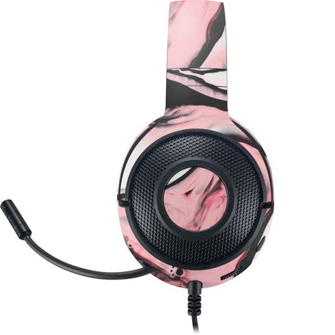 Pink Marble Ink Razer Kraken X Skin